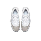 JORDAN 11 RETRO WHITE METALLIC SILVER WOMEN'S