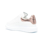 ALEXANDER MCQUEEN OVERSIZED WHITE ROSE GOLD WOMEN'S