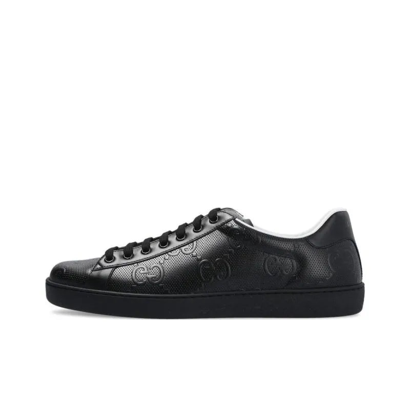 GUCCI ACE BLACK GG