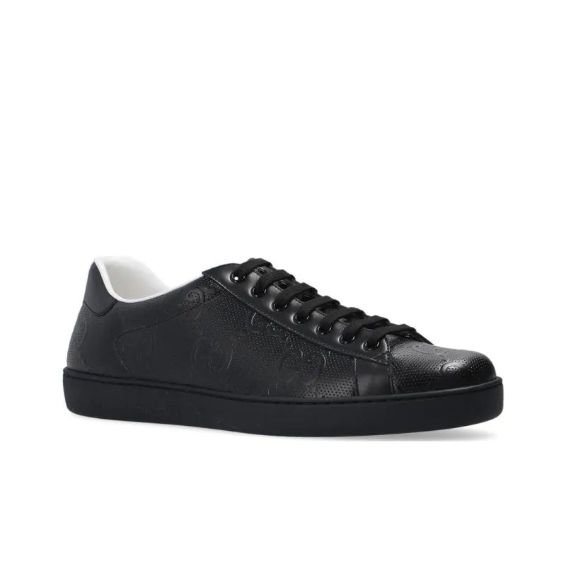 GUCCI ACE BLACK GG