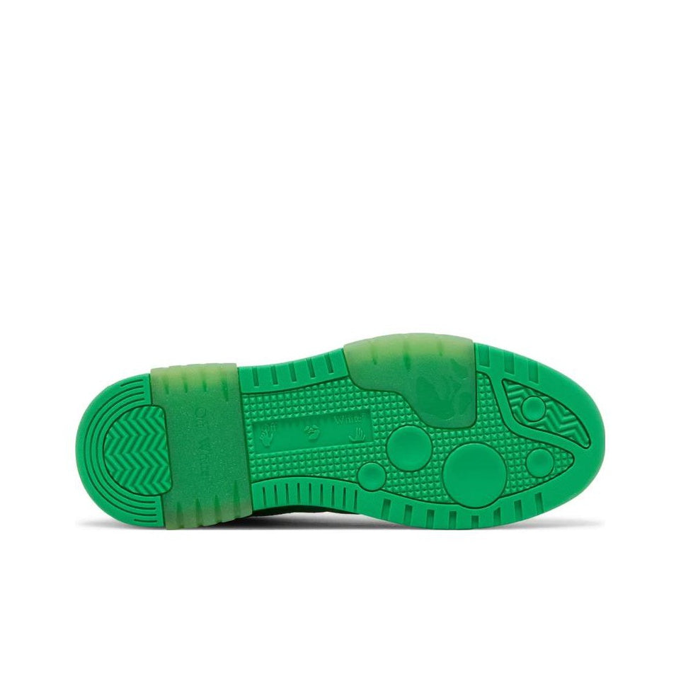 OFF-WHITE Out Of Office Ooo 'For Walking' Low Tops Green