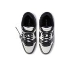 OFF WHITE Out Of Office Ooo Low Tops Dark Gray Black