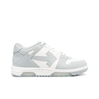 OFF WHITE Out Of Office Round Toe Lace Up Sneakers