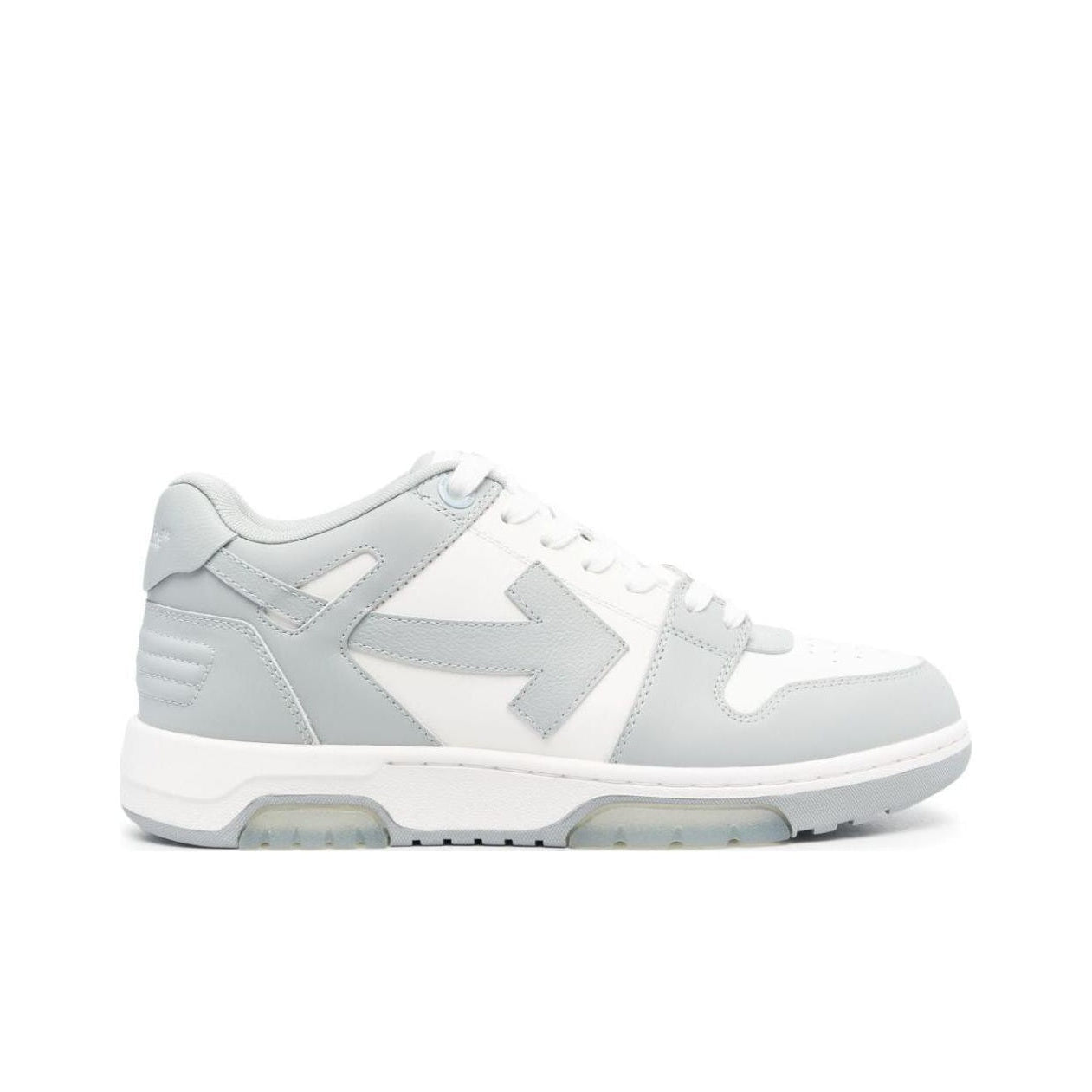 OFF WHITE Out Of Office Round Toe Lace Up Sneakers