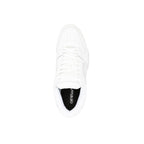 OFF WHITE Out Of Office Ooo Low Tops White Silver