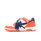OFF WHITE Out Of Office Ooo Low Tops White Orange Blue