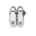 OFF WHITE Out Of Office Ooo Low Tops White Khaki