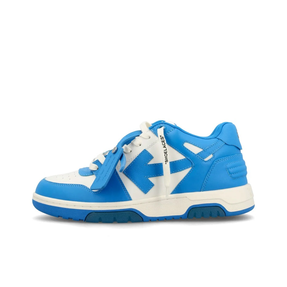 OFF WHITE Out Of Office Ooo Low Tops White Blue FW22