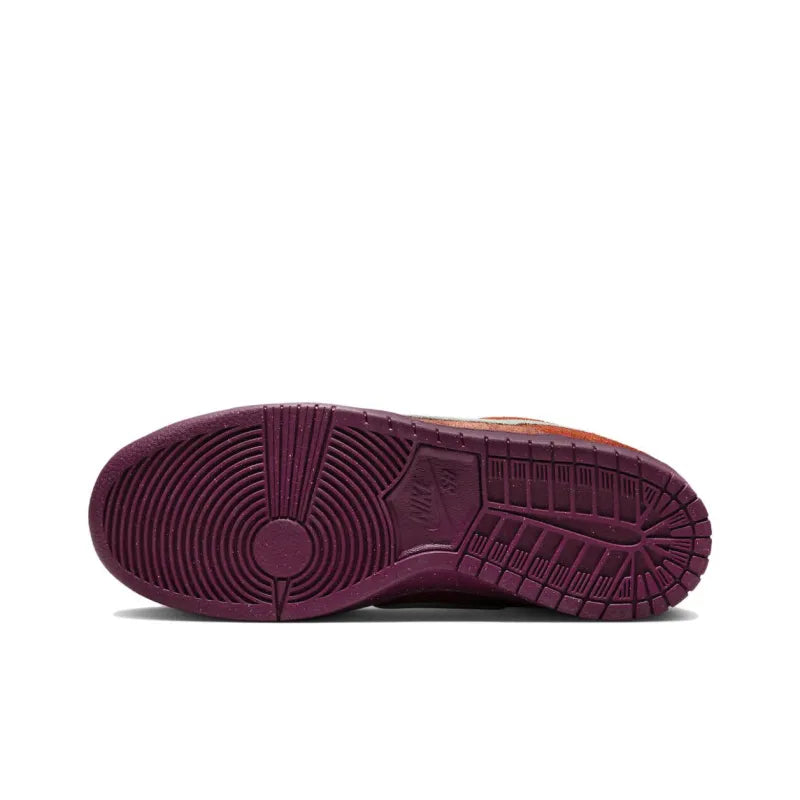 NIKE SB DUNK LOW MYSTIC RED ROSEWOOD
